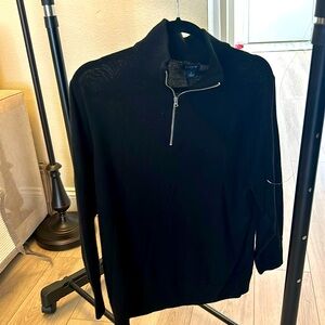 J Crew sweater, Men’s size L, black. Like new, worn once or twice